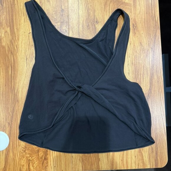 Lululemon criss cross low back tank top - Picture 1 of 3